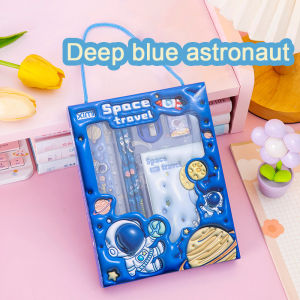 New Style Childrens Stationery Set Three-dimensional Sense Cartoon Stationery Six-piece Set School Season Elementary Youth Gift