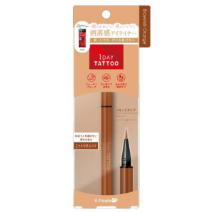Bút kẻ mắt nước K-Palette 1DAY Tatto Liquid Eyeliner màu 01 Mellow Black-Nhật Bản