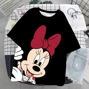 Baju Kaos Wanita Lengan Pendek Yupiter Pakaian Jumbo Atasan Oversize Korea Perempuan Ukuran Bigsize Murah Kekinian Motif Mickey Minnie miki mini