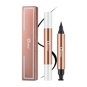 OCHEAL Eyeliner Stamp & Pen | Waterproof Winged Eyeliner Stamp + Liquid Liner | Fast-Dry Smudge-Proof | Singapore Stock