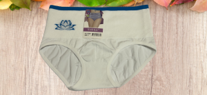 Quần Lót Thun Dệt 3099 Quần Chip Nữ Size (55-63Kg) Lưng Bản To 9 cm ôm bụng in LOGO hoa sen thời trang
