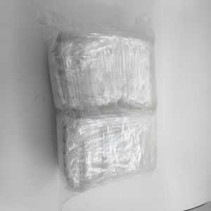 100PCS Disposable Headband White Elastic Rubber Band Lock Edge Design For Beauty Salon Hotel SPA