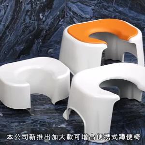【LDIES】Maternity Toilet Potty Seat  Home Use Thickened Elderly Non-Slip Commode Chair Squatting Artifact Toilet Commode/Household Potty Chair / Potty Seat Ottoman /  Toilet Sitting Squat Dual-Use Toilet Stool Squat Rack