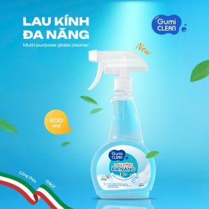 Xịt kính đa năng Gumi làm sạch gương kính và các bề mặt trong suốt chống bụi nhanh khô khử mùi