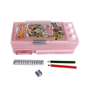 WARM Miniature Dollhouse Pencil Case Pretend Toys Simulated Scene Pencil Box Model Girls Gift Lifelike Design Mini Stationery Box Photography Props