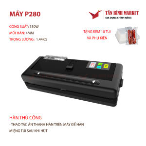 Máy hút chân không KAW P290/P280 - Không Kén Túi Mối Hàn 5mm Dây Hàn Niken Alloy Hàn Tự Động