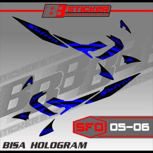 Striping Satria Fu Barong BISA HOLOGRAM Striping Satria Barong Stripping Satria Fu Lama sfo 5