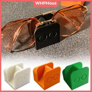 WHPHous Minimalist Anti-Slip Eyeglass Holder & Desk Organizer Sleek Glasses Display Stand Space-Saving For Home Office Ideal Gift
