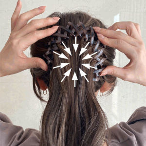 Birds Nest Buckle Hair Claw for Women Girls Hair Clamp Grab Tail Buckle Fixed Barrettes Hairpin Korean Hair Styling Accessories