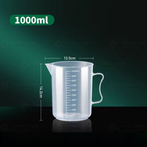 Ca đong định lượng có chia vạch GORILLA CHEF nhựa trong suốt chịu nhiệt 0-100 độ an toàn cho sức khỏe 100ml - 5000ml