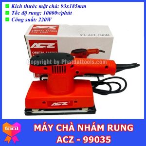 Máy Chà Nhám Chữ Nhật ACZ99035 - 220W - Vòng Tua 12000vòng/phút - Thương Hiệu ACZ - Bảo Hành 6 Tháng