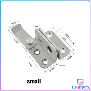 Need.  Stainless Steel Safety Hasp Door Lock for Bathroom Bedroom Door Catch Latch