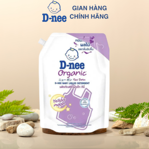 [ GIÁ SIÊU SỐC ] Nước Giặt Dnee Thái Lan Tem Chính hãng Công Ty Dnee Oganic an toàn cho da em bé Dạng Túi 1400mlHương Thơm Dịu Nhẹ Bền Lâu An Toàn Khi Sử Dụng..!