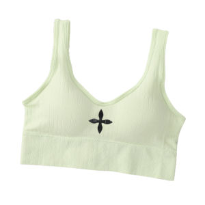 Bra Tanktop Wanita Tanpa Kawat 6817 Bh Sport Gym Tank Top Olahraga Bra Fashion Wanita Import PTT
