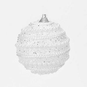 ลูกบอลไหมพรมของเล่นแมวโฟมคริสต์มาส2ชิ้นจี้ลูกบอลต้นคริสต์มาสแขวน8ซม. ของขวัญปีใหม่สำหรับของตกแต่งงานปาร์ตี้คริสมาสต์ในบ้าน