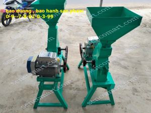 Máy đập bột ngô  lúa  sắn vừa và mịn