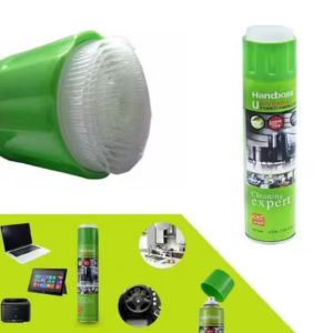 Handboss Multifunctional Foam Cleaning Agent Sprayer Bubble Foam Spray Grease With Scrubber 650ml