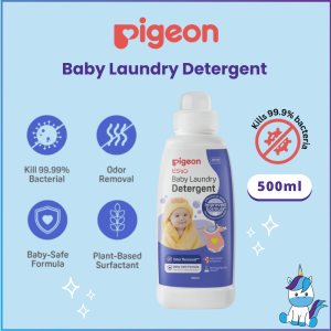 Detergen Dobi Bayi Pigeon 500ml Botol & Refill 450ml | HUSHABUY