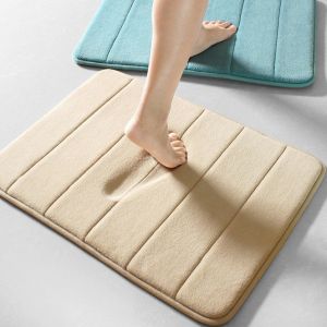 TA-พร้อมส่งด่ว พรมปูพื้น พรมเนื้อโฟม พรมเช็ดเท้า พรมห้องน้ํา พรมเช็ดเท้าห้องน้ํา พรมกันลื่นในห้องน้ํา