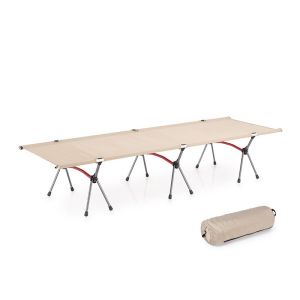 World Aifei Mall Folding Camping Cot Ultralight Outdoor Camping Bed Portable Sleeping Bed Office Nap