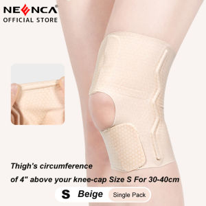 Neenca nén Băng cố định gối mỏng với cân bằng hai bên cho đau đầu gối trọng lượng nhẹ và thoáng khí trợ lực có thể điều chỉnh nén và hỗ trợ cho viêm khớp đầu gối của người chạy hội chứng patellofemoral