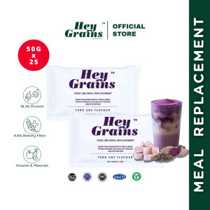 HeyGrains Meal Replacement with Isolated Soy Protein & Pea Protein Drinks (Trial Pack 50Gx2S)
