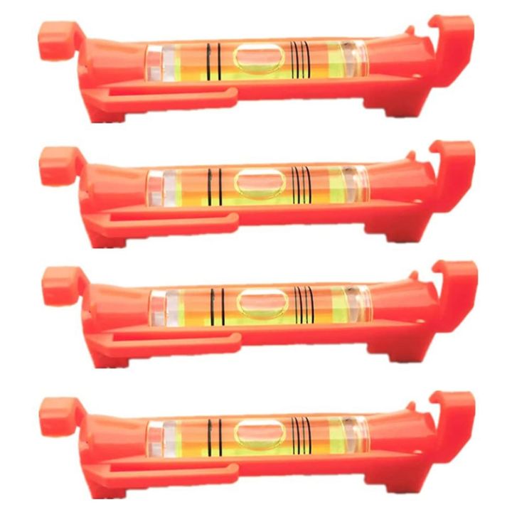 4Pcs String Level Hanging Line Bubble Levels for Leveling Surveying,  Building Trades, Bricklaying, Etc.