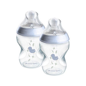 Tommee Tippee Natural Start Decor PP Bottle 260ml (2 Pack)