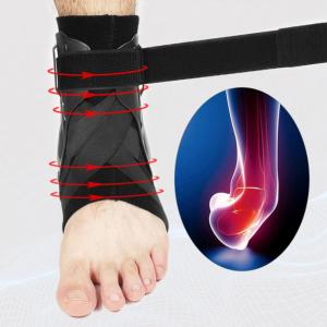[SG Ready Stock] Support Stabilizer Ankle Brace Protective Adjustable Compression Elastic