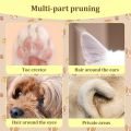 2024 Upgrade Micro Precision Trimmer, MultifunctionalHair Clippers with LED Light, Low Noise Waterproof Rechargeable Paw Trimmer for Paws, Ears, Rump, Face, Eyes. 