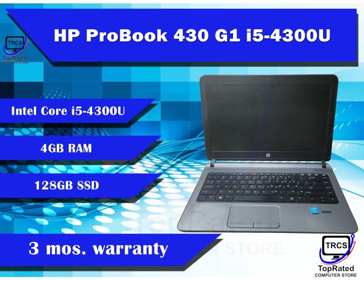 Laptop HP ProBook 430 G1 i5 4th Gen i5-4300U G2 i5 4th