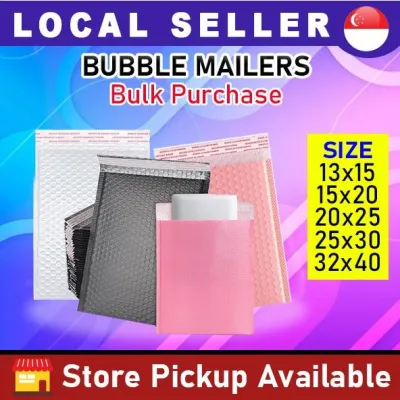 [SG] ⭐CHEAPEST BUNDLE⭐ Bubble Polymailer | Bubble Envelope | Bubble Mailer | Padded Envelope | Bulk Purchase