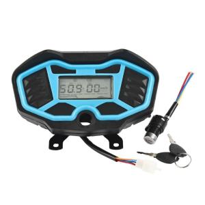 Weatherproof Electric Tricycle LCD Dashboard 48V 60V 72V Universal Speed & Monitor Simple Installation for Bike