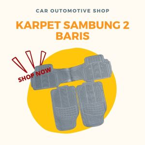 KARPET MOBIL WARNA BASIC - KARPET SAMBUNG 2 BARIS - KARPET MOBIL UNIVERSAL