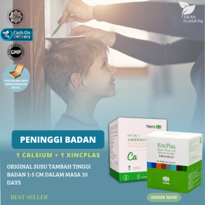 Susu Tinggi Badan Hi Calsium Zinc Height Up Increase Supplement Ubat Tinggi Badan Taller Tiens Peninggi Badan Booster Tingkatkan Ketinggian 3-6Cm Grow