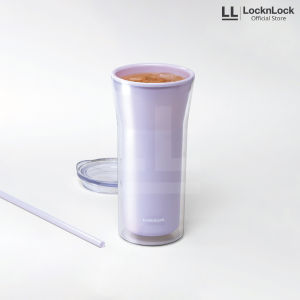 LocknLock Botol Minum Daily Essential Cold Cup with Straw 770ml