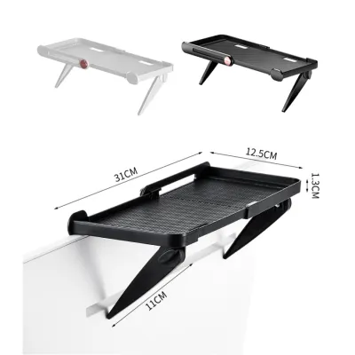 Screen Top Shelf / TV Monitor Router Remote Control Storage Rack / Computer Shelves Holder Organizer