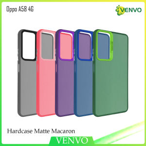 VENVO - VV47 Case Matte Macaron Oppo A54 4G A57 4G A77S A58 4G 5G A78 5G