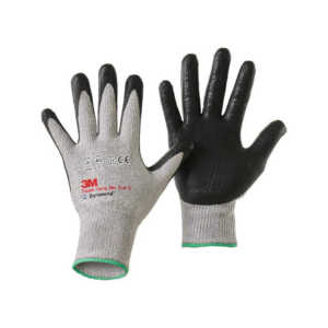 3M Gloves Super Grip No Cut 5 – Cut-Resistant Safety Work Gloves with NBR Coating Dyneema® Fiber and Superior Grip (1 Set)