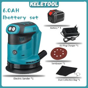 Cordless Electric Wall Sander 600W Portable Multitool Grinder for Wood Finishing Car Polishing Home Renovation Projects
