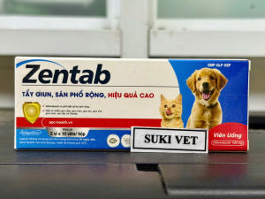 ZENTAB - SẢN PHẨM TẨY GIUN SÁN PHỔ RỘNG DÀNH CHO CHÓ MÈO - HÀNG CHÍNH HÃNG Á CHÂU