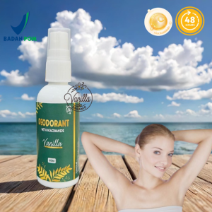 60 ML Deodorant Spray BPOM Alami Penghilang Bau Badan Natural
