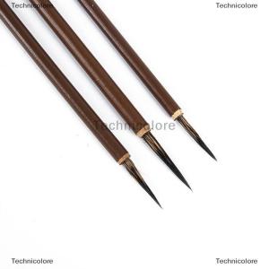 [COD] Technicolore 3ชิ้นเส้นผม Weasel พู่กันเขียนอักษรวิจิตรปากกาพู่กันเขียนศิลปะเครื่องเขียน