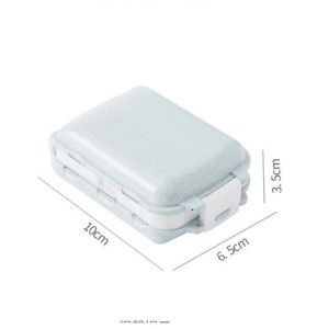 1PC Portable 7 Days Pillbox Tablet Holder Medicine Storage Case Drug Container Pill Organizer