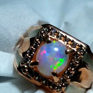 Batu Cincin Kalimaya Milky Asli Banten High Quality