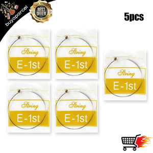 5 Pcs Acoustic 1st E Single Guitar Strings Gauges .012 Musical Instrument