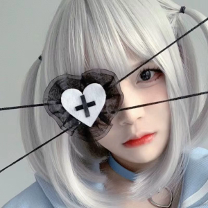 Phụ Nữ Mặt nạ ngủ các bản vá lỗi cosplay Mặt nạ mắt các bản vá lỗi quần áo đạo cụ trang phục Eyeshadow duy nhất Mặt nạ bịt mắt eyepatch