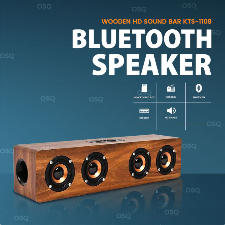 Wooden Bluetooth Speaker Design Riverwood Acoustics Premium Bluetooth  Speakers The Hudson