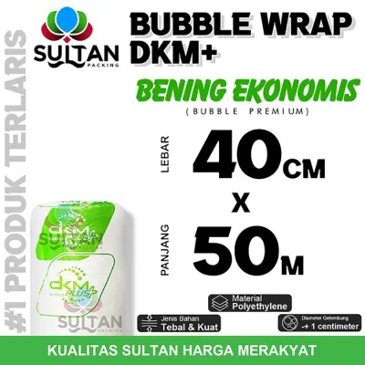 Bubble Wrap 40cm x 50meter BENING EKONOMIS Bubblewrap TERMURAH / ROLL
