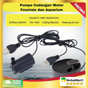 Pompa Air Water Fountain Pompa Tempat Minum Kucing pet - POMPA BIRU